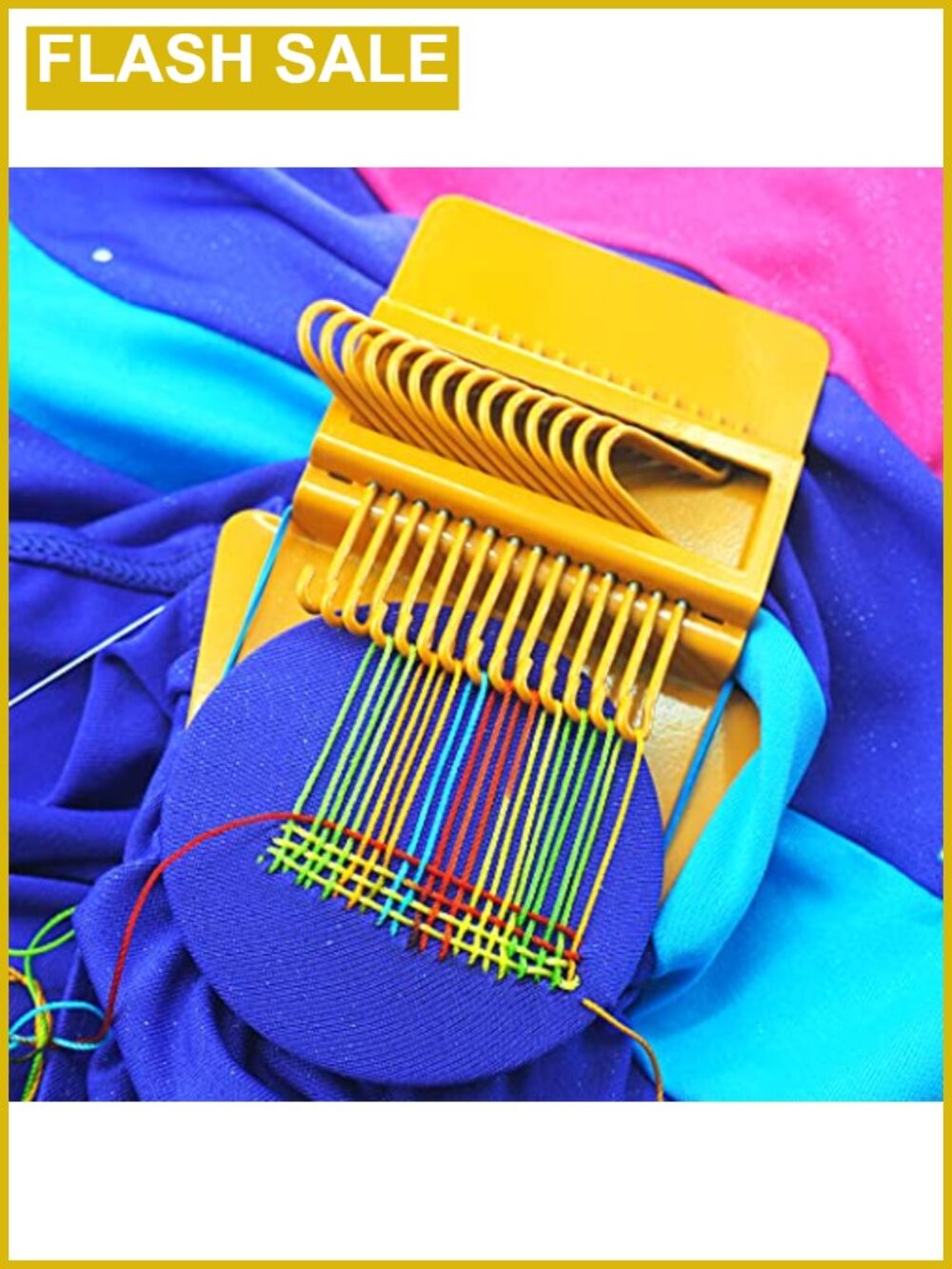 Speedweve Style Darning Loom 14 Hooks Visible Mending Weaving Tool